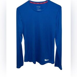 Saucony Women’s long sleeve running shirt medium blue